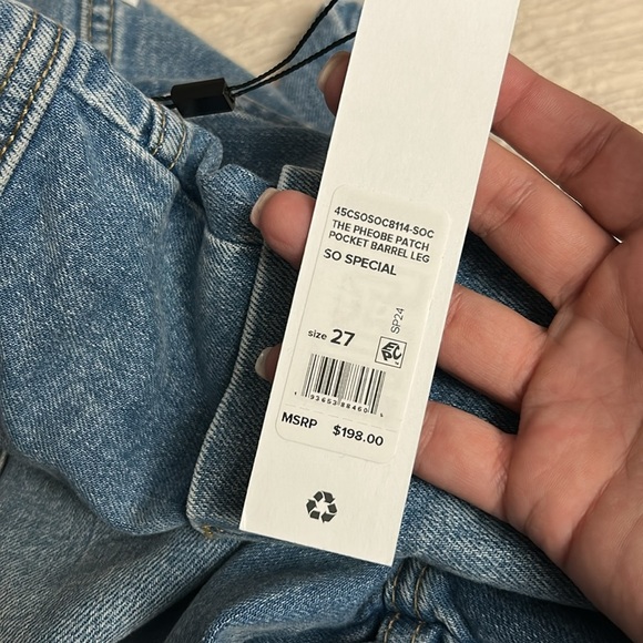 Joe’s Jeans THE PHEOBE
HIGH RISE PATCH POCKET BARREL LEG - Picture 5 of 6